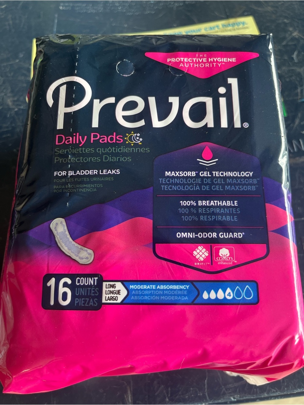 Prevail Daily Pads for Bladder Leaks - (16 Count)